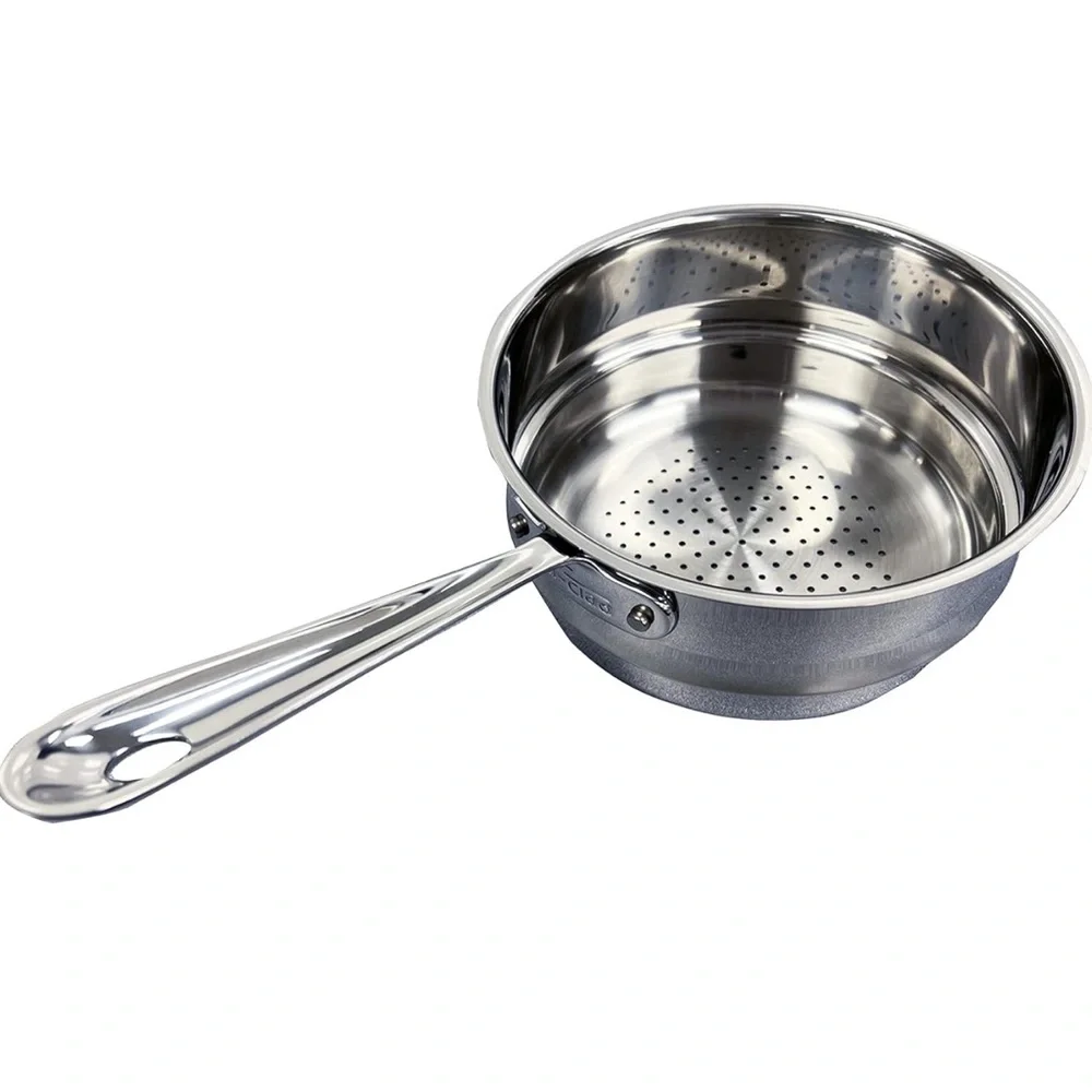 All Clad ★Polished Stainless Steel8” Universal Strainer Steamer Insert★pricefirm